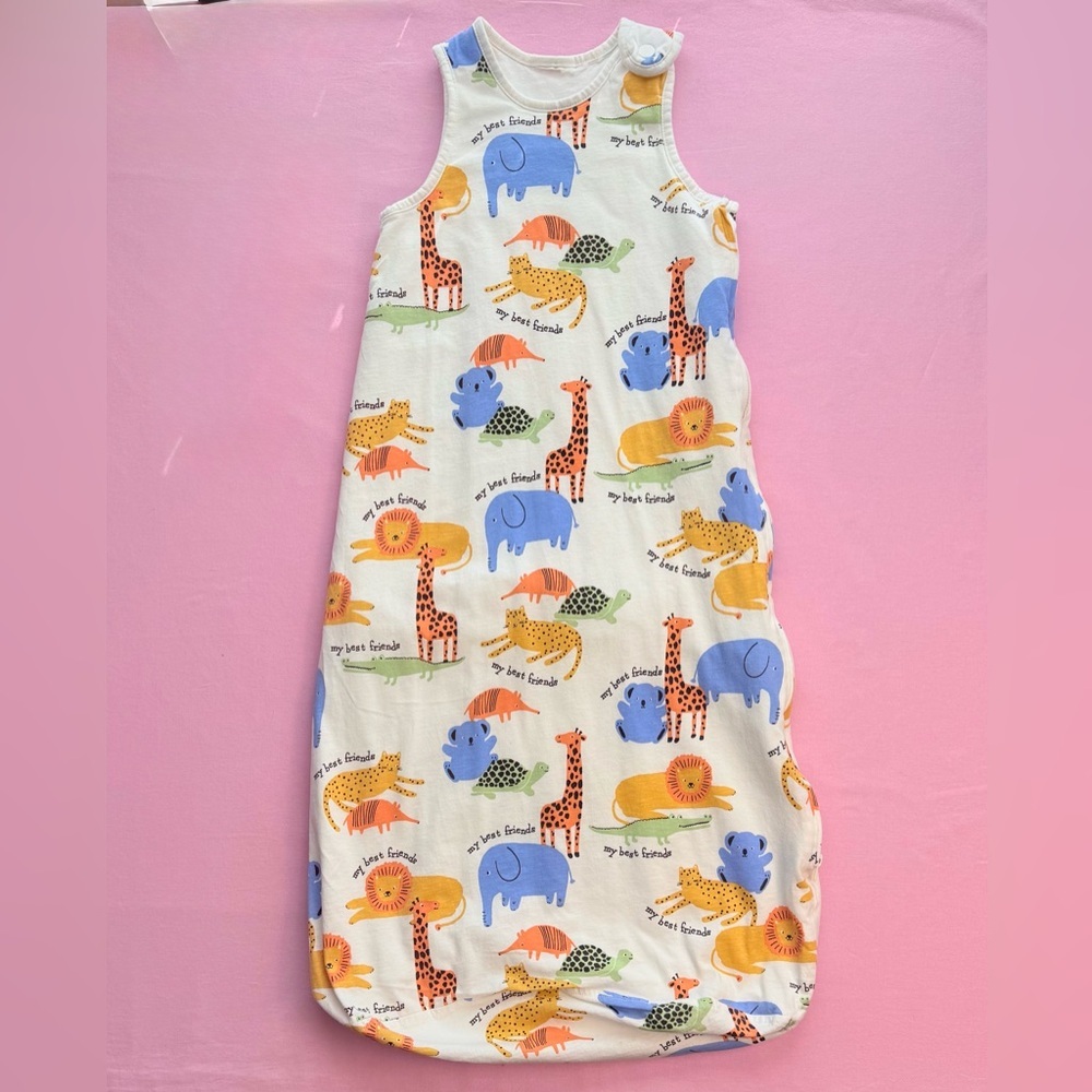 H&M  Printed Animals Sleep Bag Size 18-24M